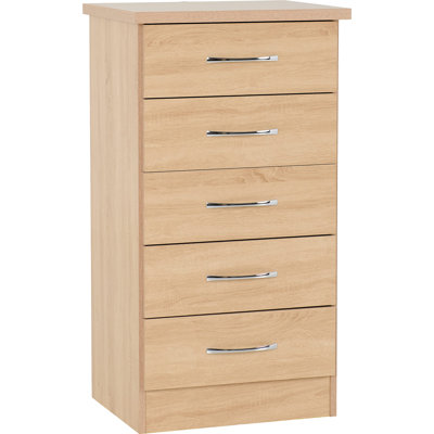 Kosie 5 Drawer Narrow Chest