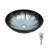 Artistic Gray Crackle Tempered Glass Vessel Sink With Pop-Up Drain-123626458-123626460