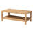 Bali & Pari Belarmina Bohemian Rattan And Rectangle Coffee Table