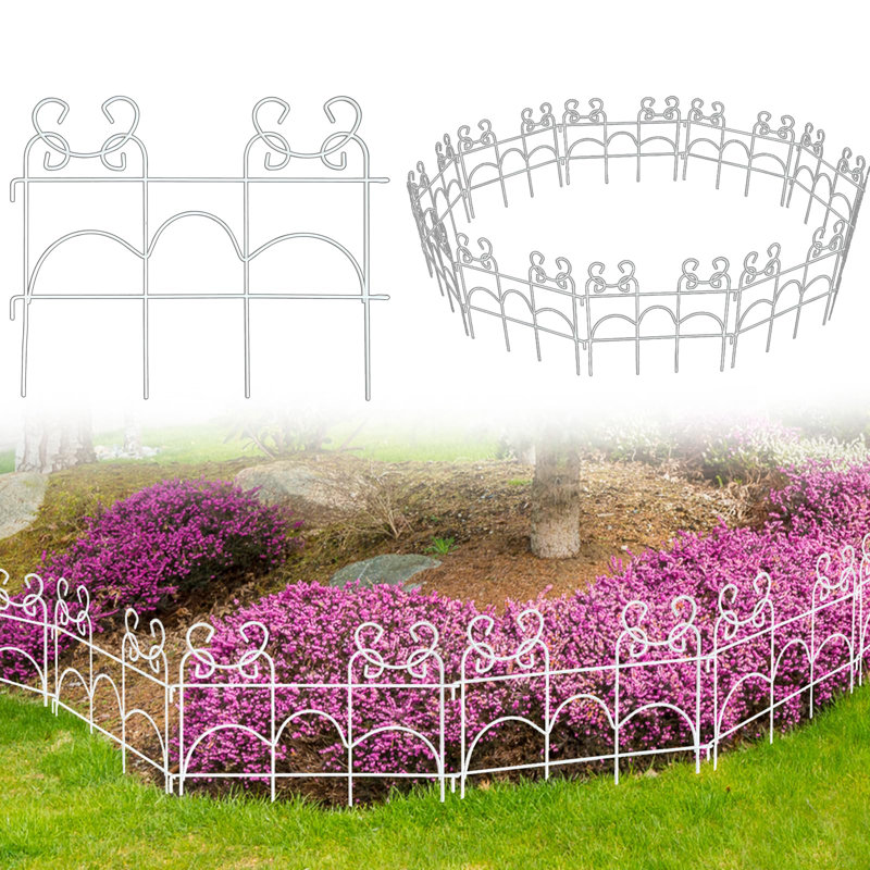 34cm H x 43cm W Metal Fence Panels Included