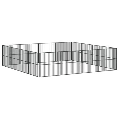 Roff 100cm H Galvanised Steel Exercise Pen