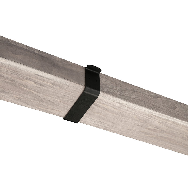 8-Foot Gray Stainable Wood Faux Ceiling Beam