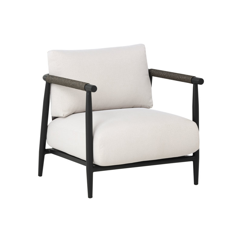 FAUTEUIL MUROS - ÉCRAN DE PALE, Noir