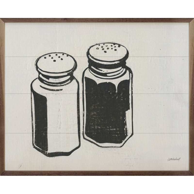 Retro Salt And Pepper By Kathrine Lovell