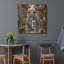 «Hipster Dog - French Bulldog» par Rey Klimt, art mural en métal-303634929