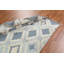 Tapis marocain en laine Trellis noué à la main 5 pi 8 po x 7 pi 5 po