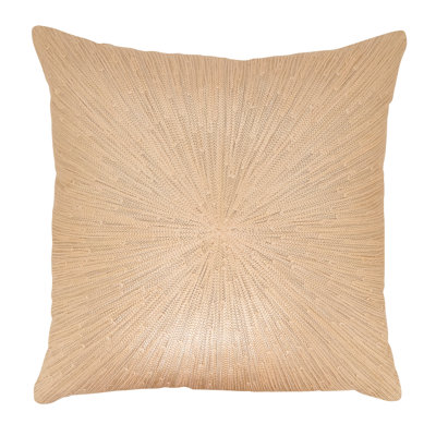 Shimmering Starburst Square Pillow Cover & Insert