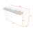 Rustic Minimalist Wooden Console Table with Storage Drawers, Adjustable Feet and Curved Edge Design-1260184991