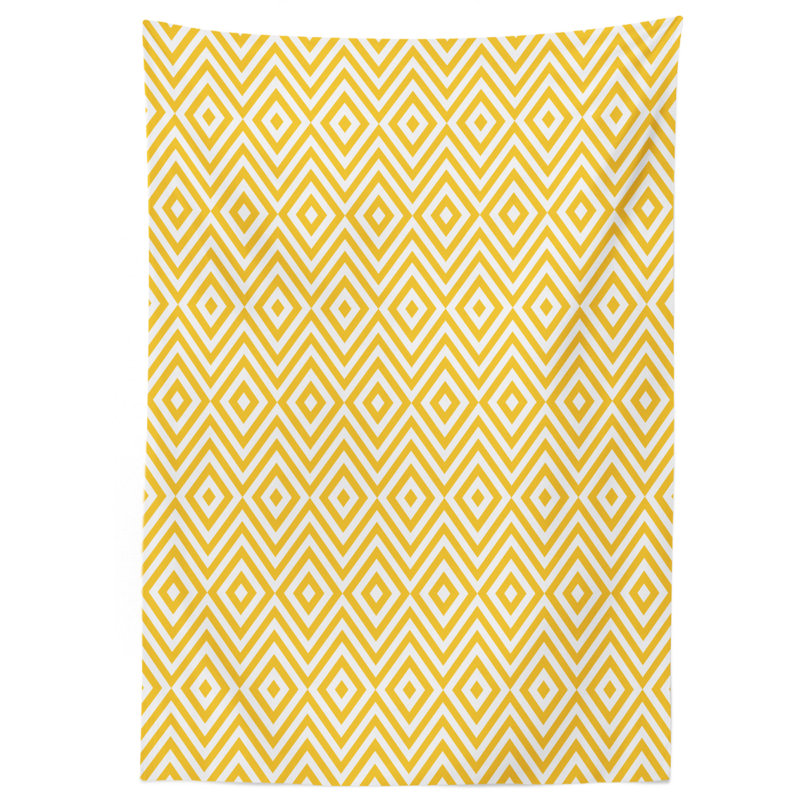Geometric Tablecloth, 70" L x 52" W