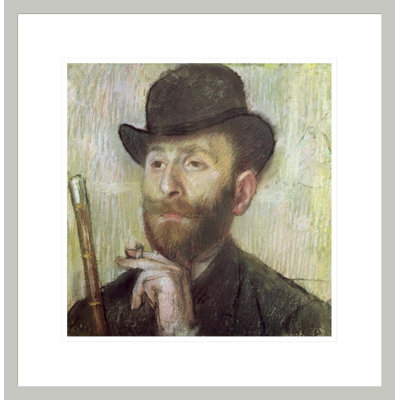 «Zachary Zakarian» par Edgar Degas, impression giclée encadrée