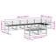 406cm Wide Patio Sectional Set