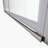 1 3/8" Adjustment,Universal Pivot Shower Door, With 1/4" Tempered Glass Finish 3472-119845884