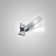 Candle 1-Light Semi Flush Mount
