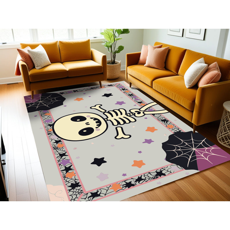 Tapis de Noël lavable The Holiday Aisle®, Rectangulaire 2 pi x 3 pi
