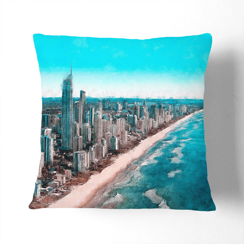 Square Cushion, 55cm H x 55cm W x 20cm D