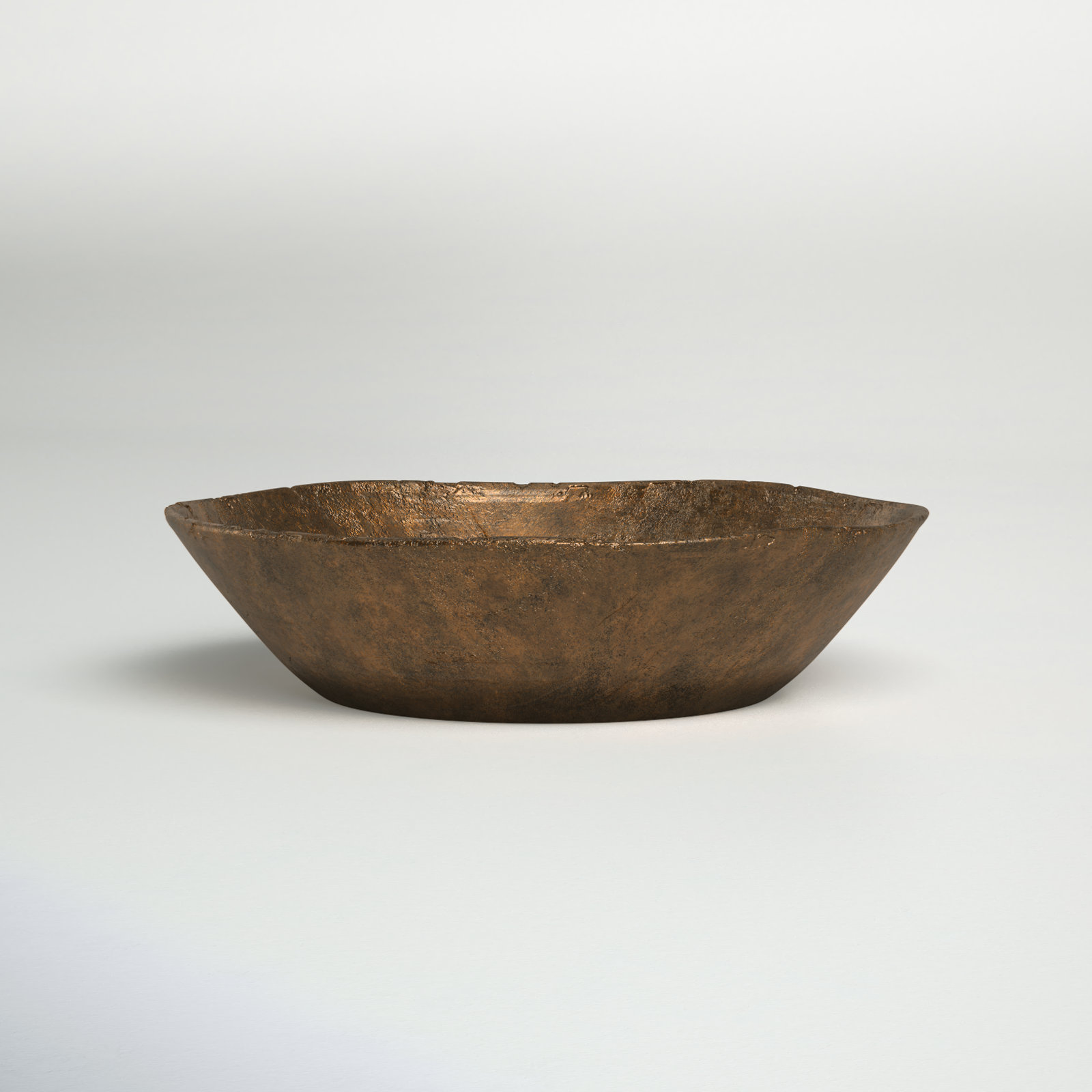 Birch Lane™ Fulkerson Metal Decorative Bowl in Antique Brass & Reviews ...