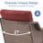 Craftedcane 7-Pieces Outdoor  PE Wicker Patio Conversation Set With 6" Thickness Cushions-2122703290