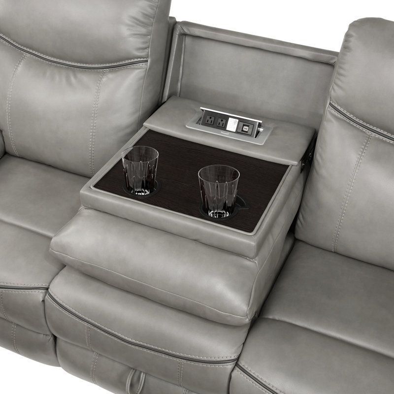 Canapé inclinable 88,5 po Bayshore, Gris