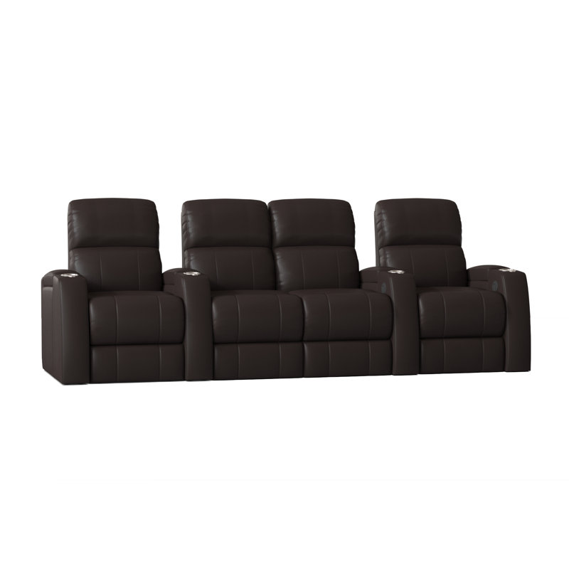 Sièges de rangée de cinéma (rangée de 4), Manuel, Espresso luxe