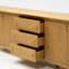 Buffet en bois massif à grande capacité Retro