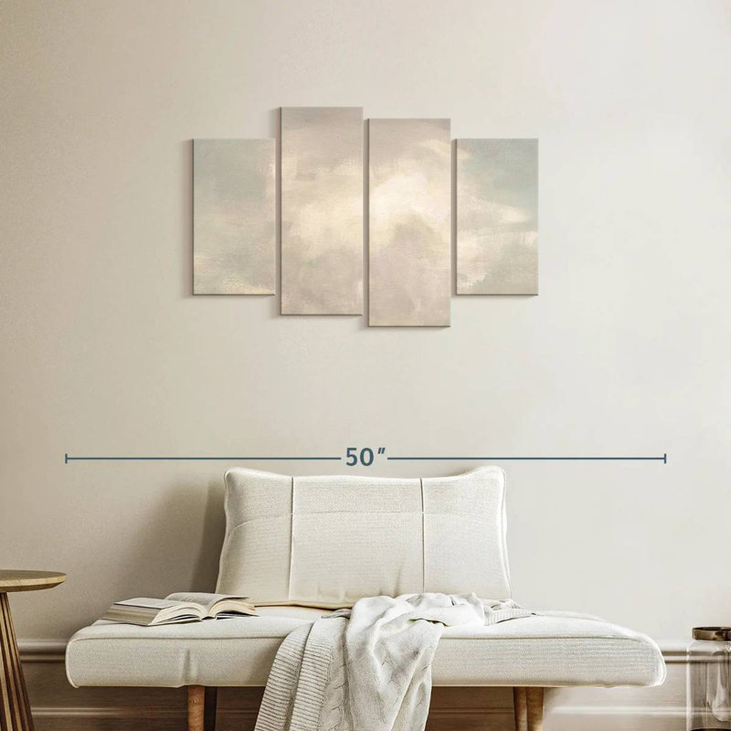 Avery Ashore Clouds Neutral, 22" H x 36" W