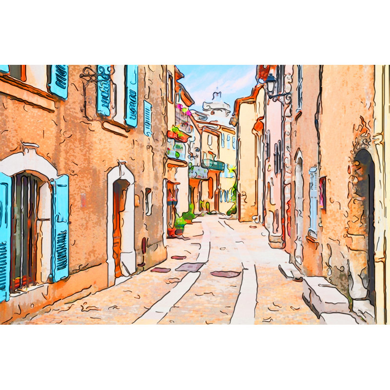 Leslian, Var, Provence, France, H 8 po x l 12 po
