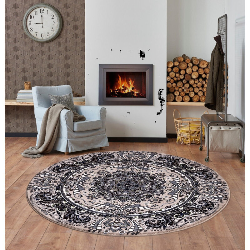 Round Amelio 120cm X 120cm Area Rug