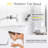 9-inch Black-plated Round 3-spray Mode Shower Kit (abs)
