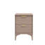 Curtis 2 Drawer Bedside Table-116023855