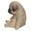 Statue chiot endormi