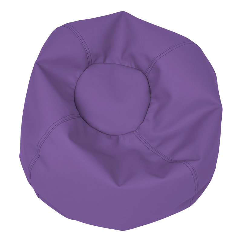 SoftScape Classic Bean Bag, 11" H x 22" W x 22" D, Purple