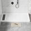 Base de plateau de douche à simple seuil SMC de taille 48/60 po x P 32/36 po avec ensemble de drain, antidérapant-112495621-112867673