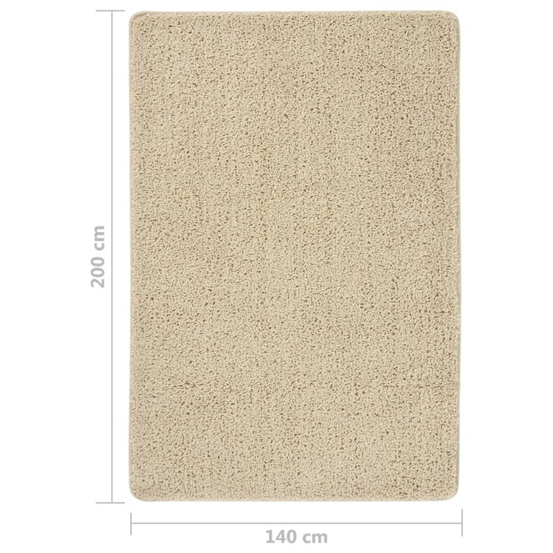 Adelean Rectangle cm Shag, Rectangle 140 x 200cm