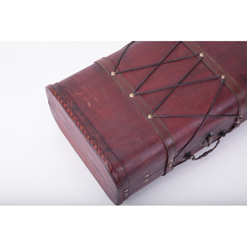 Porte-bagages en bois de style pirate