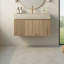 Meuble-lavabo mural avec comptoir en pierre frittée et lavabo en céramique, armoire de rangement avec 1 tiroir et porte à fermeture en douceur-522743875-522743879-522743874