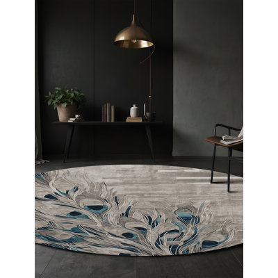 Tapis gris lavable à la machine