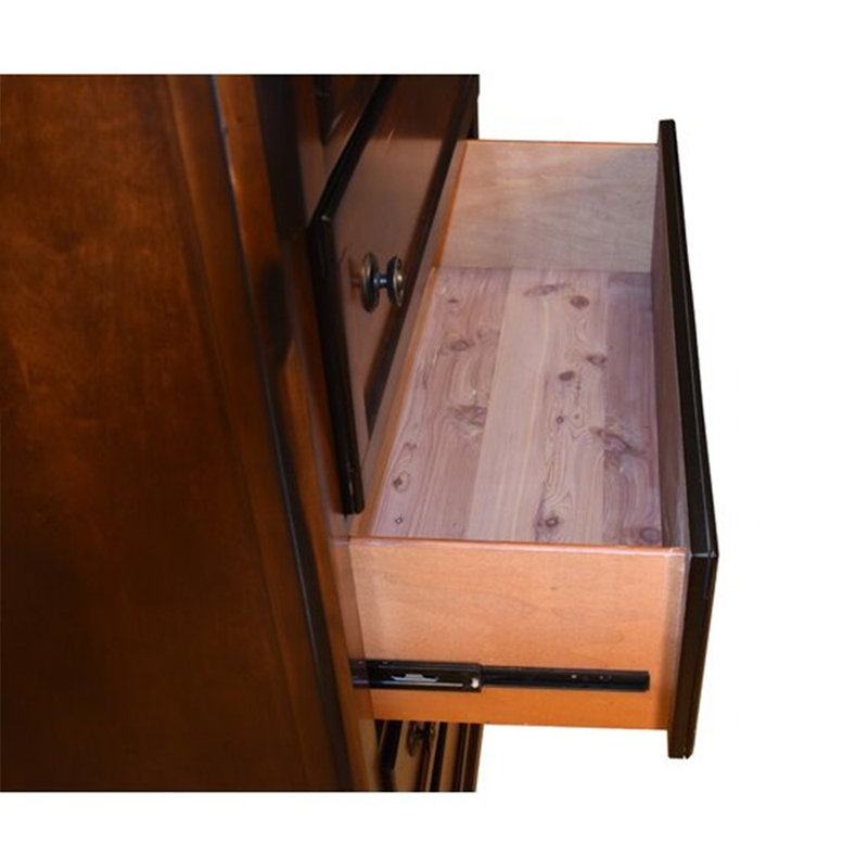 Ensemble de chambre avec lit en bois 6 pièces Eedie, Très grand