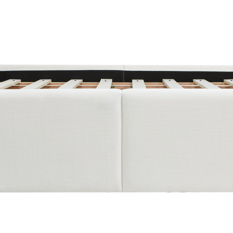 Simo Upholstered Platform Bed, Queen