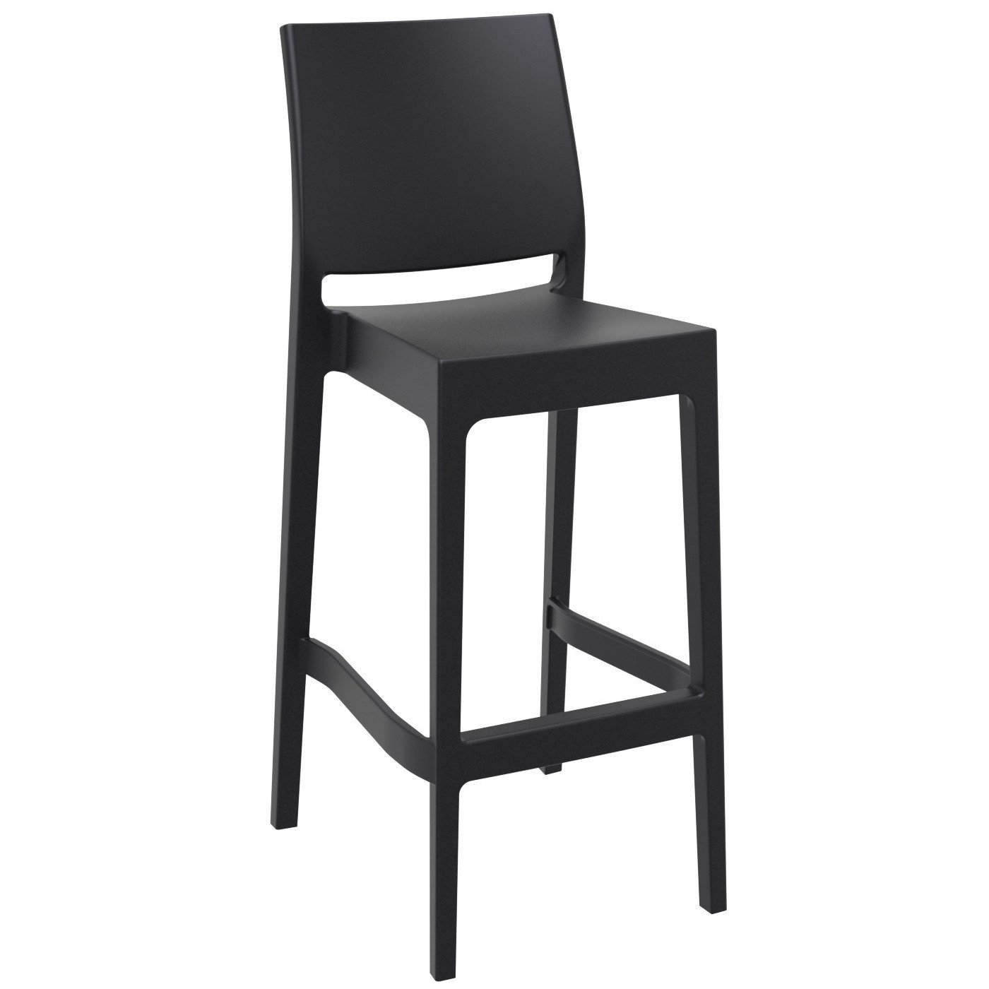 Farrah 24" Patio Dining Set, Black