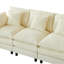 Canapé modulaire rembourré en U en chenille l 106 po Brooklington avec coussins en mousse compressée et repose-pieds mobile Brooklington-2020352085