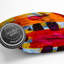 Abstract Square Throw Cushion-56207780