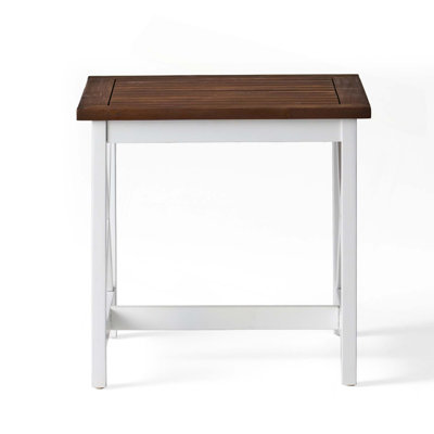 Table de bout Farmhouse pour l'extérieur, salon