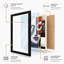 Fractured Portrait Modern - Framed Print-2144298051-2144298052