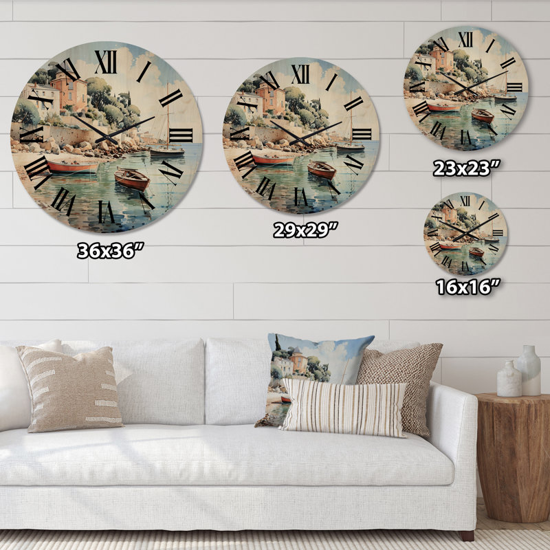 Horloge murale Rajnie, Moyenne