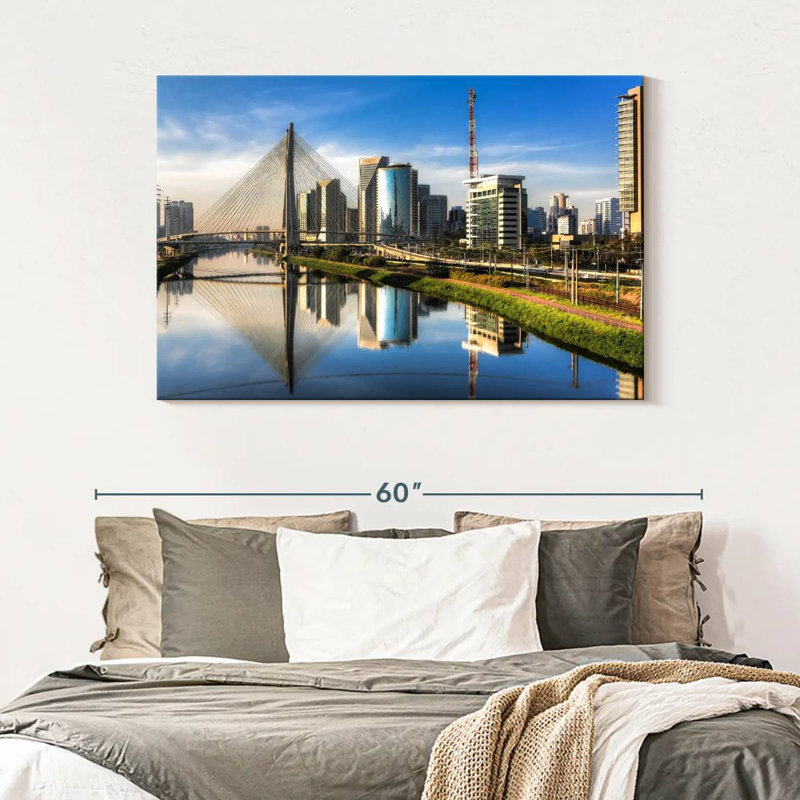 Nicci River In Sao Paulo, 32" H x 48" W