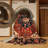 Machine Washable Persian Brown Area Rug-1101060675