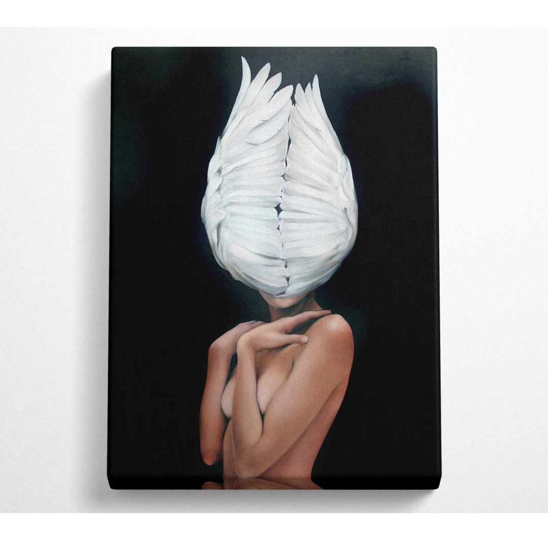 Feather Head Wing - Kunstdrucke auf Leinwand ohne Rahmen