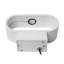 Integrated LED Outdoor Flush Mount