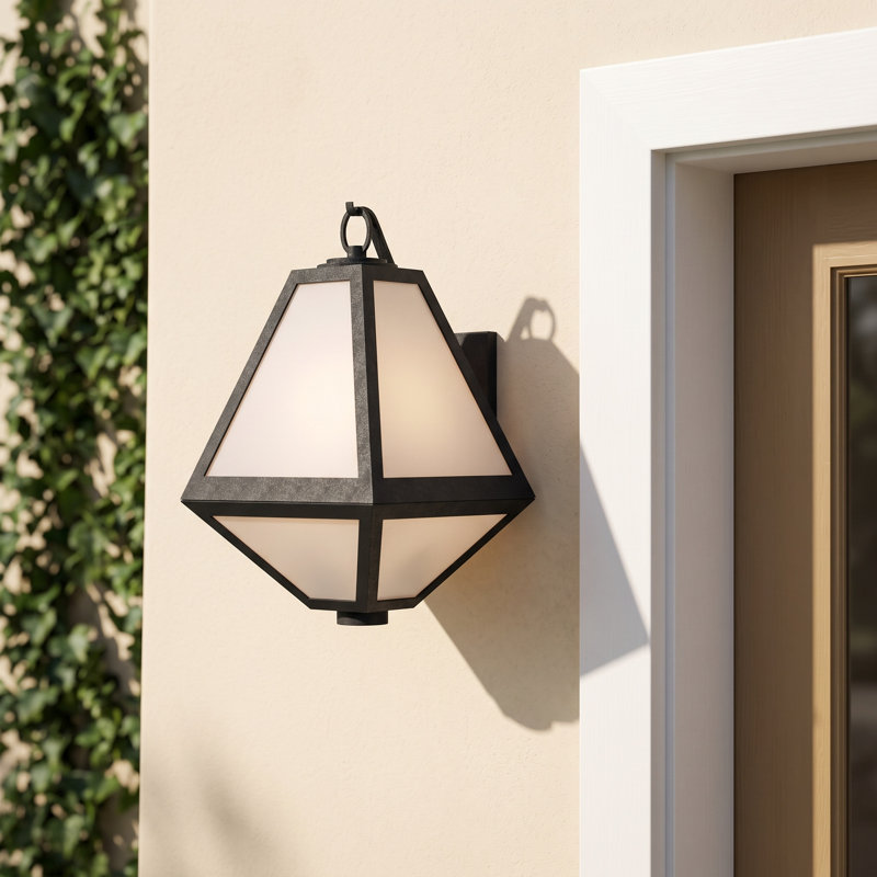 Maribel Black 12.75'' H Outdoor Wall Lantern