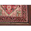 Tapis à motif oriental géométrique traditionnel 4 x 6
